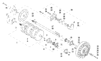 Drive Train Shafts And Brake Assemblies