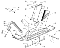 Ski And Spindle Assembly
