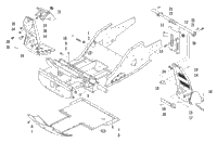 Front Frame And Footrest Assembly