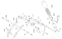 Rear Suspension Front Arm Assembly