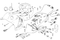Headlight, Instruments, And Wiring Assemblies