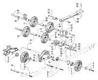 Rear Suspension Axle Assembly