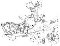 Front Frame And Footrest Assembly