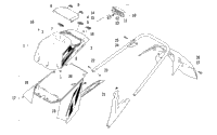 Rear Bumper, Storage Box, And Taillight Assembly