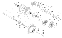 Drive Train Shafts And Brake Assemblies