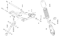 Rear Suspension Front Arm Assembly
