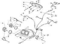 Headlight, Instruments, And Wiring Assemblies