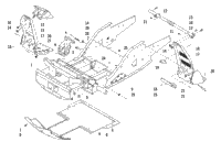 Front Frame And Footrest Assembly