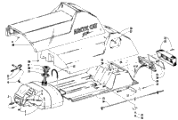 Gas Tank, Seat, And Taillight Assemblies