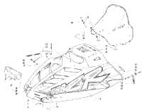 Hood And Windshield Assembly