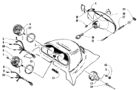 Headlight And Instrument Pod