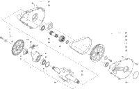 Drive Train Shaft And Brake Assemblies