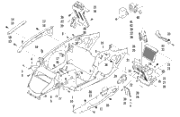 Front Frame And Footrest Assembly