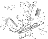 Ski And Spindle Assembly (0603-668)