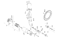 Flex-Drive Starter Motor Assembly