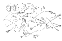 Headlight, Instruments, And Wiring Assemblies