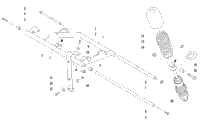 Rear Suspension Front Arm Assembly
