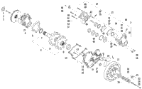 Drive Train Shaft And Brake Assemblies
