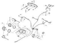 Headlight, Instruments, And Wiring Assemblies