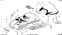 Hood And Windshield Assembly