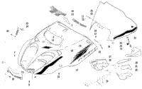 Hood And Windshield Assembly