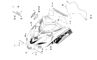 Hood And Windshield Assembly