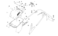 Rear Bumper, Storage Box, And Taillight Assembly