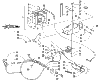 Battery, Solenoid, And Cables (Optional)