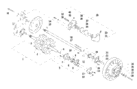 Drive Train Shafts And Brake Assemblies