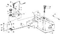 Gas And Oil Tank Assembly