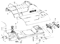 Gas Tank, Seat, And Taillight Assemblies