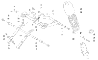 Rear Suspension Front Arm Assembly