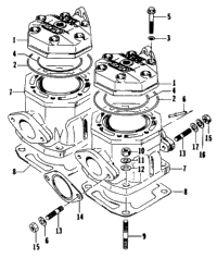 Cylinder And Head Assembly