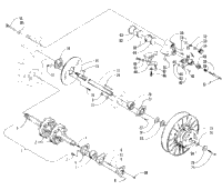 Drive Train Shafts And Brake Assemblies
