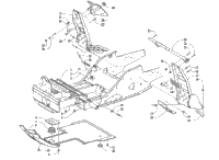 Front Frame And Footrest Assembly