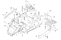 Front Frame And Footrest Assembly