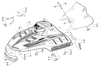 Hood And Windshield Assembly