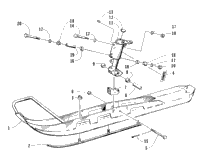 Ski And Spindle Assembly