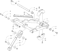 Rear Suspension Front Arm Assembly