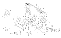 Footrest And Steering Support Assembly