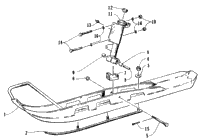 Ski And Spindle Assembly