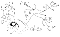 Headlight, Instruments, And Wiring Assemblies