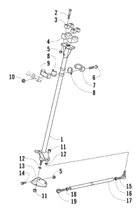 Steering Post Assembly