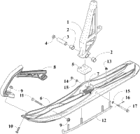 Ski And Spindle Assembly