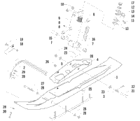 Ski And Spindle Assembly