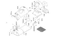 Gas Tank And Seat Assembly