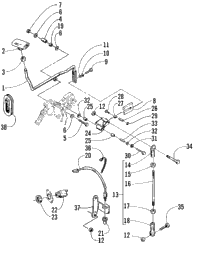 Reverse Shift Lever Assembly