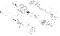 Drive Train Shafts And Brake Assemblies
