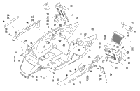 Front Frame And Footrest Assembly