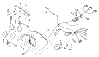 Headlight, Instruments, And Wiring Assemblies